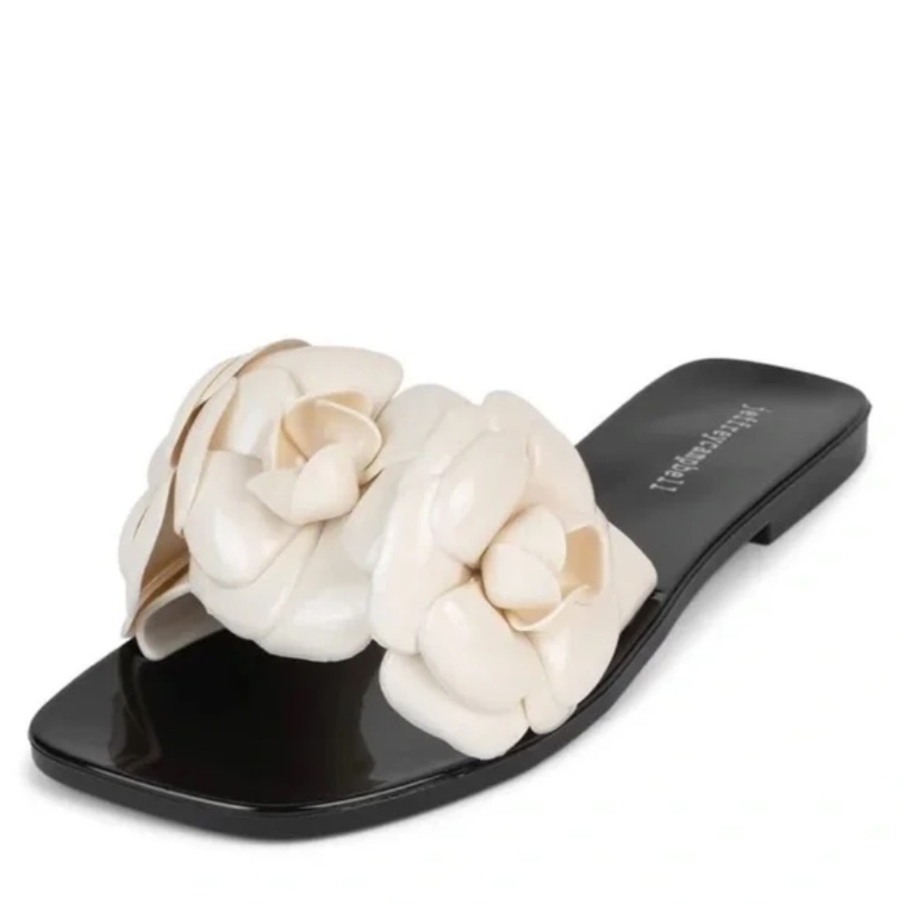 NEW Jeffrey Campbell Floralee Slide Sandal (Women) no offers